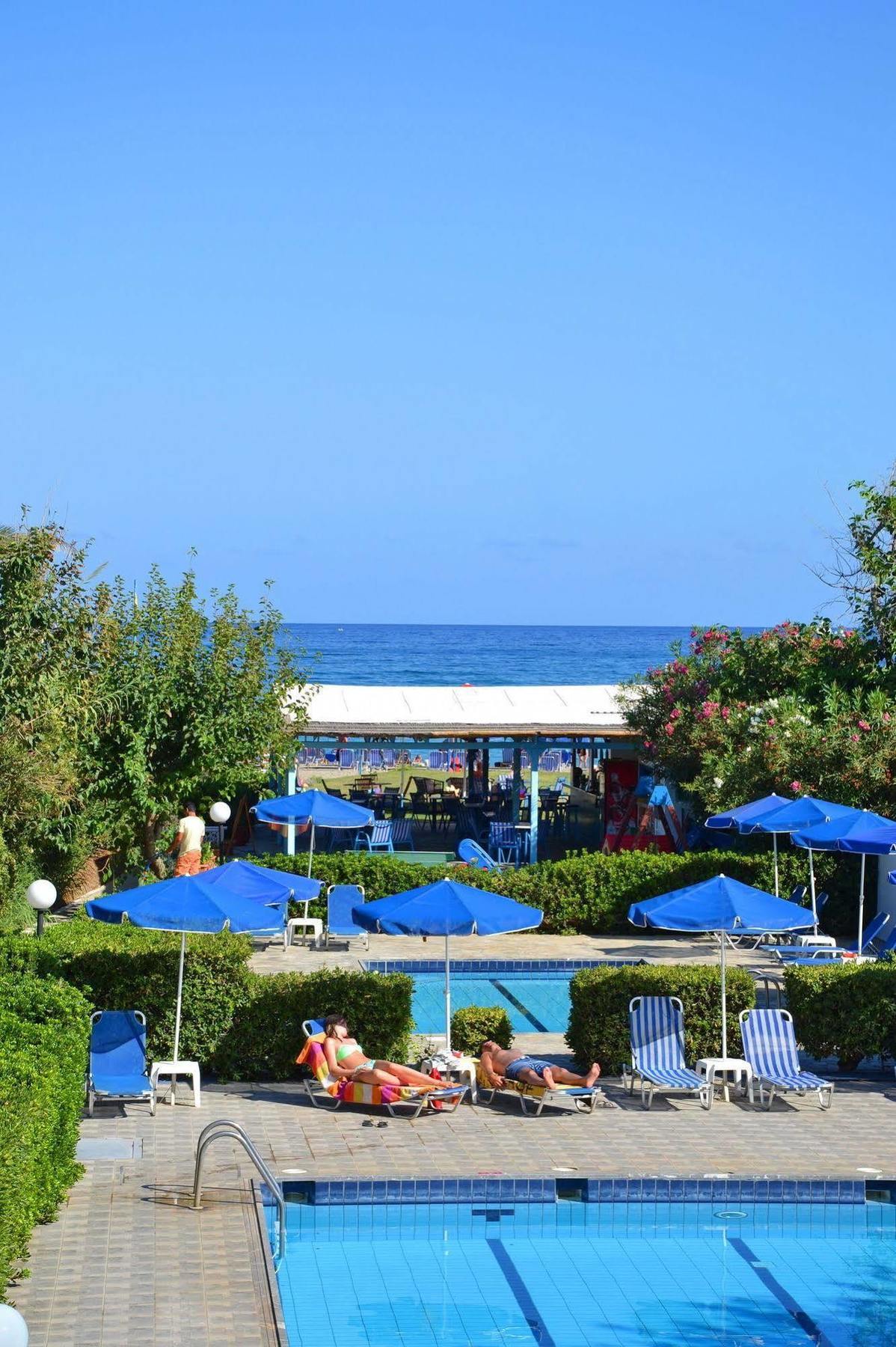Galeana Beach Hotel Платанес Экстерьер фото